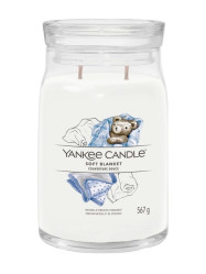 Yankee Candle SOFT BLANKET, Signature velká svíčka 567g