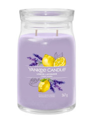 Yankee Candle LEMON LAVENDER, Signature velká svíčka 567 g