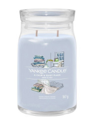 Yankee Candle A CALM & QUIET PLACE, Signature velká svíčka 567 g