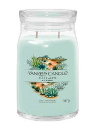 Yankee Candle ALOE & AGAVE, signature velká svíčka 567 g