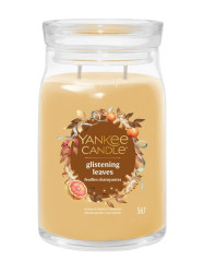 Yankee Candle GLISTENING LEAVES, signature velká svíčka 567g