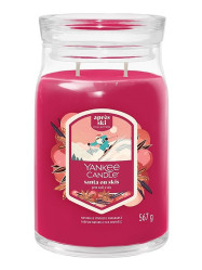 Yankee Candle SANTA ON SKIS, signature velká svíčka 567g