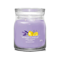 Yankee Candle LEMON LAVENDER, Signature střední svíčka 368 g