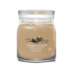 Yankee Candle AMBER & SANDALWOOD, Signature střední 368 g