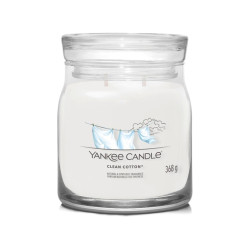 Yankee Candle CLEAN COTTON, Signature střední 368 g