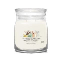 Yankee Candle SWEET VANILLA HORCHATA, signature střední svíčka 368 g