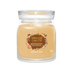 Yankee Candle GLISTENING LEAVES, signature střední svíčka 368g