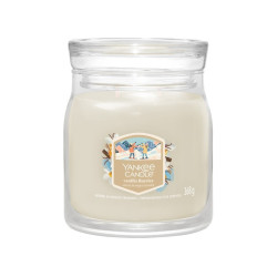 Yankee Candle VANILLA FLURRIES, signature střední svíčka 368g