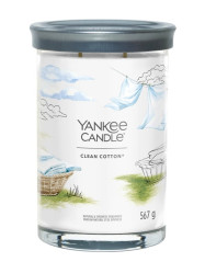 Yankee Candle CLEAN COTTON, Signature tumbler velký 567 g