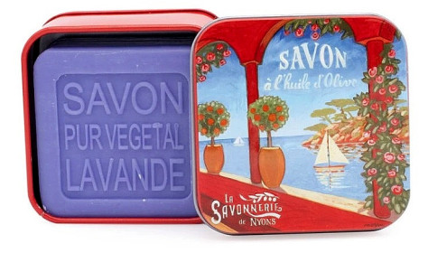 La Savonnerie Mýdlo v plechové dóze 100 g - RIVIERA