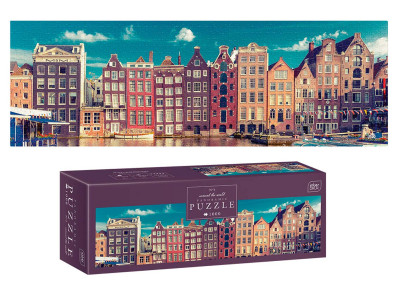 Inter DRUK puzzle 1000 dílků panorama - AROUND THE WORLD No 1