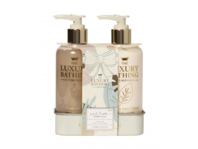 Grace Cole WARM VANILLA, dárková sada péče o ruce, 2ks