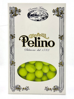 detail Confetti Pelino - PISTÁCIE V BÍLÉ ČOKOLÁDĚ s cukrovou polevou, 300 g