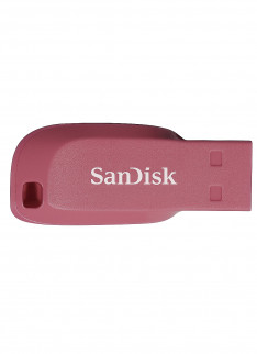 detail SanDisk FlashPen-Cruzer Blade 16 GB elektricky růžová