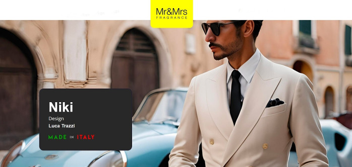 detail Vůně do auta Mr&Mrs NIKI Oriental