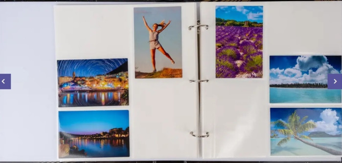 detail Fotoalbum 10x15/500 PP46500 Lotmar GOLDEN 2 listy