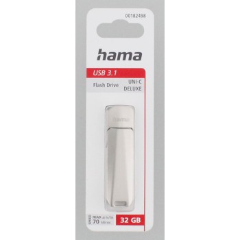 detail Hama USB flash disk Uni-C Deluxe, USB-C 3.1, 32 GB, 70 MB/s
