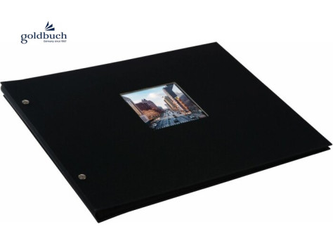 Šroubkové album klasik 39x31cm Goldbuch 28889 (28977) BELLA VISTA černé