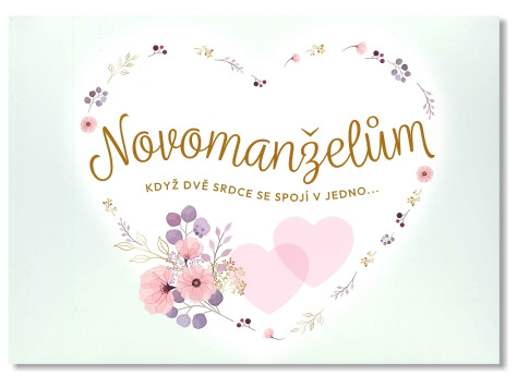 Albi Přání s efektem Novomanželům ...