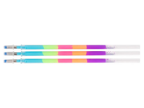 Fandy Náplň RAINBOW, gelová duhová, 3ks