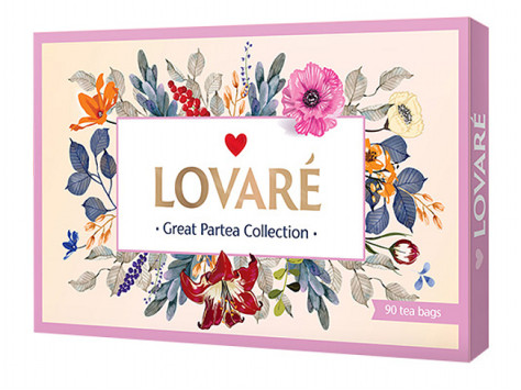 LOVARÉ 90 sáčků GREAT PARTEA Collection, RŮŽOVÁ, 45x27x4cm