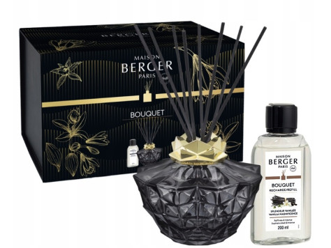 Maison Berger KALI grey, difuzér s nápní Vanilla Magnificence 200ml