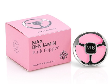 Max Benjamin Vůně do auta PINK PEPPER, clip + náplň