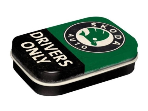 MINT BOX - ŠKODA AUTO Drivers Only, mentolky, 15g