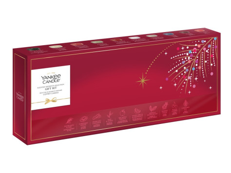 Yankee Candle Xmas 2026 Dárková sada čajových svíček a svícnu
