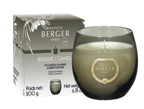 Maison Berger AMBER POWDER, svíčka ve skle 200 g