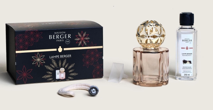 detail Maison Berger POMELIS nude, katal. lampa, náplň Vanille Magnificence 250ml