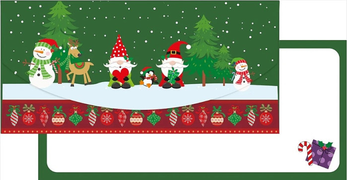 detail Alvarak Dárková obálka na peníze a poukázky 225-517 skřítkové