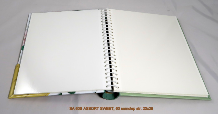 detail Fotoalbum samolepicí 60stran SA-60 Poldom SWEET MEMORIES