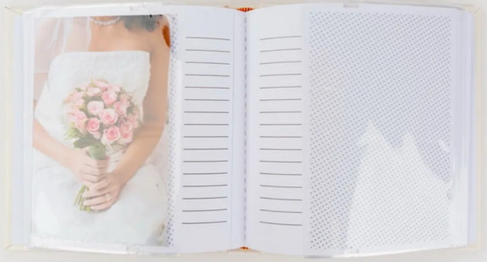 detail Fotoalbum 10x15/50 Fandy 2HEARTS zlaté