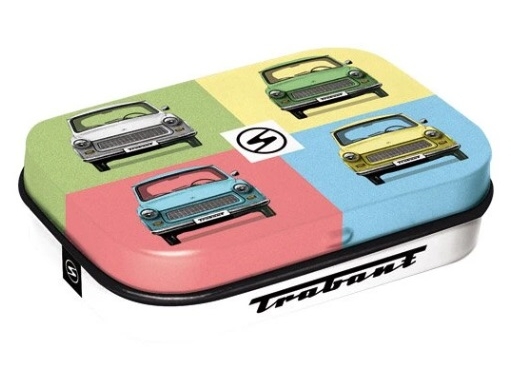 detail MINT BOX - TRABANT, mentolky 15g