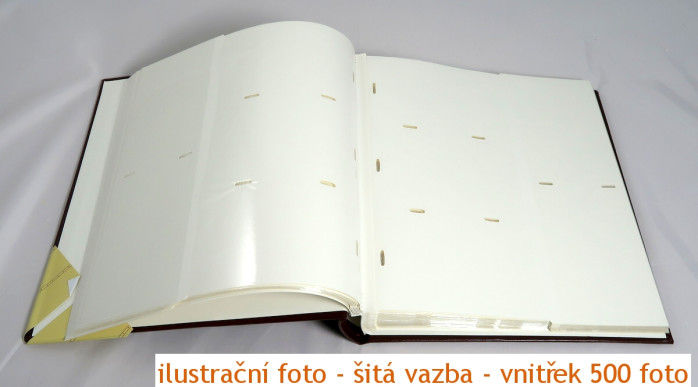 detail Fotoalbum 10x15/500 bez popisu Lotmar Classic modrý