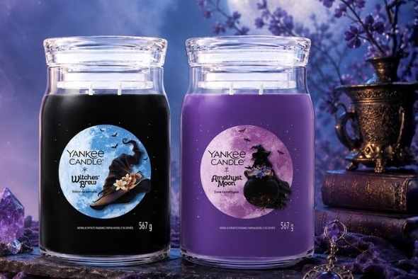 detail Yankee Candle Witches' Brew, signature velká svíčka 567g
