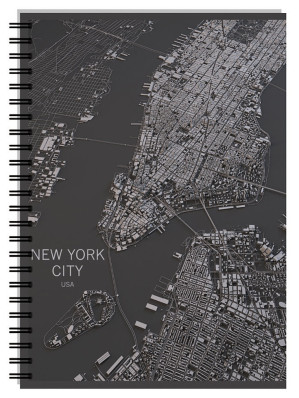 Stil College blok A4 linkovaný NEW YORK CITY