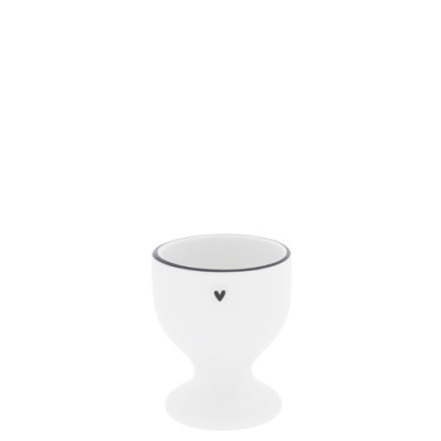 Bastion Collections EGG CUP in black, stojánek na vajíčko
