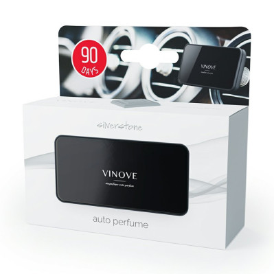VINOVE MEN'S SILVERSTONE, luxusní vůně do auta 90dnů