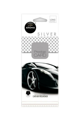 AROMA CAR PRESTIGE CARD SILVER