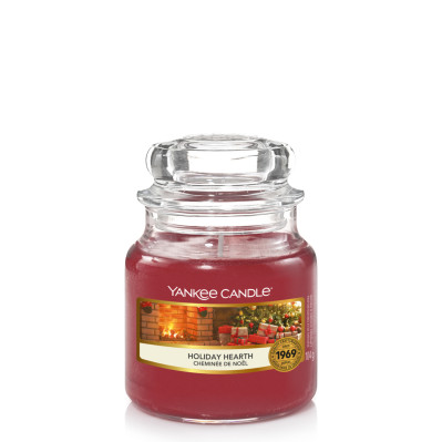 Vonná svíčka Yankee Candle HOLIDAY HEARTH classic malý 85 g