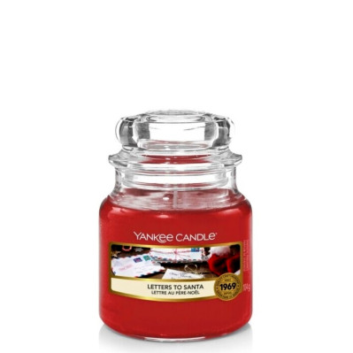 Vonná svíčka Yankee Candle LETTERS TO SANTA classic malý 104 g