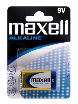 Baterie alkalická Maxell 6LR61 - 9V