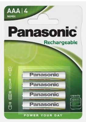 PANASONIC 800mAh NiMh AAA, Size S - 1,2V