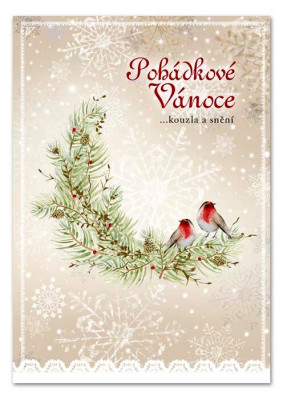 Ditipo Hrací přání vánoční ... TŘI OŘÍŠKY / Iveta Bartošová