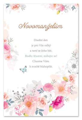 Ditipo Blahopřání P - NOVOMANŽELŮM ...
