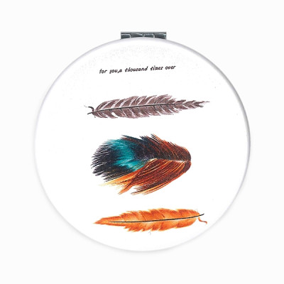 Nekupto HOME DECOR - PÍRKA, zrcátko kulaté, 6 cm