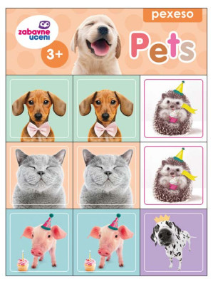 PEXESO - PETS roztomilá zvířátka