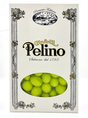Confetti Pelino - PISTÁCIE V BÍLÉ ČOKOLÁDĚ s cukrovou polevou, 300 g